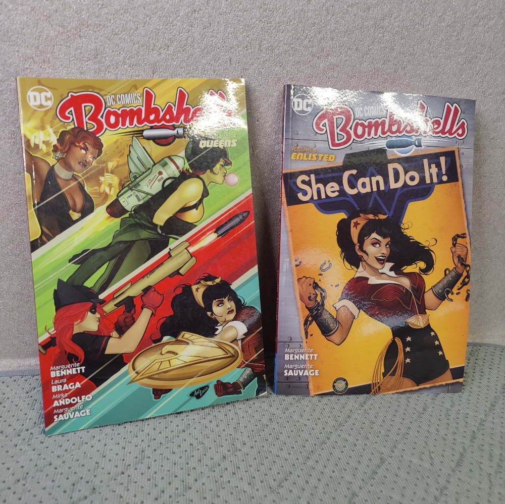 DC Comics: Bombshells Vol. 1 & Vol.4